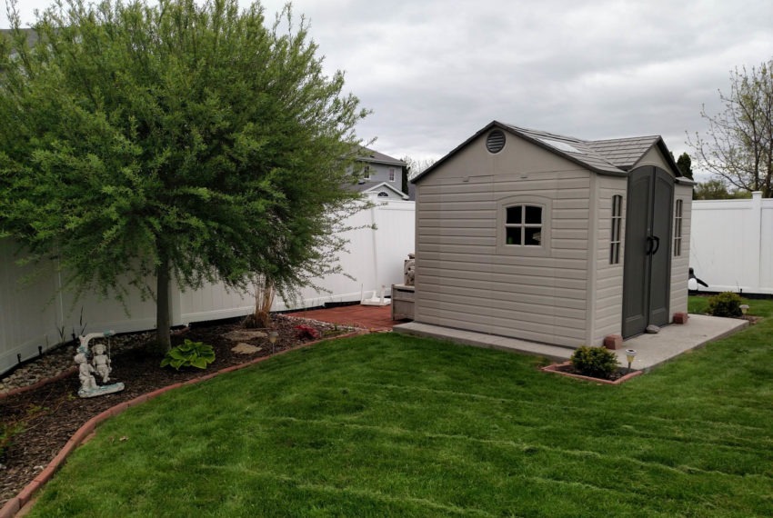 Glenfield - back yard shed w