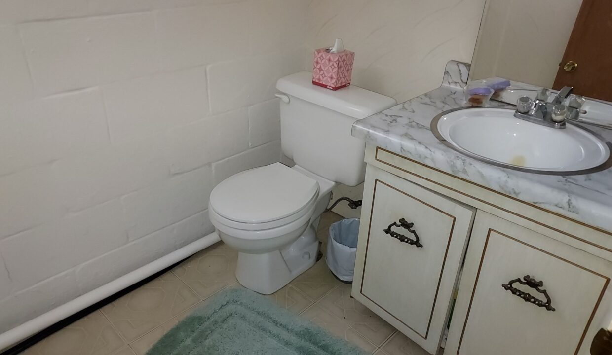 709 Elm - Half Bath Bsmt