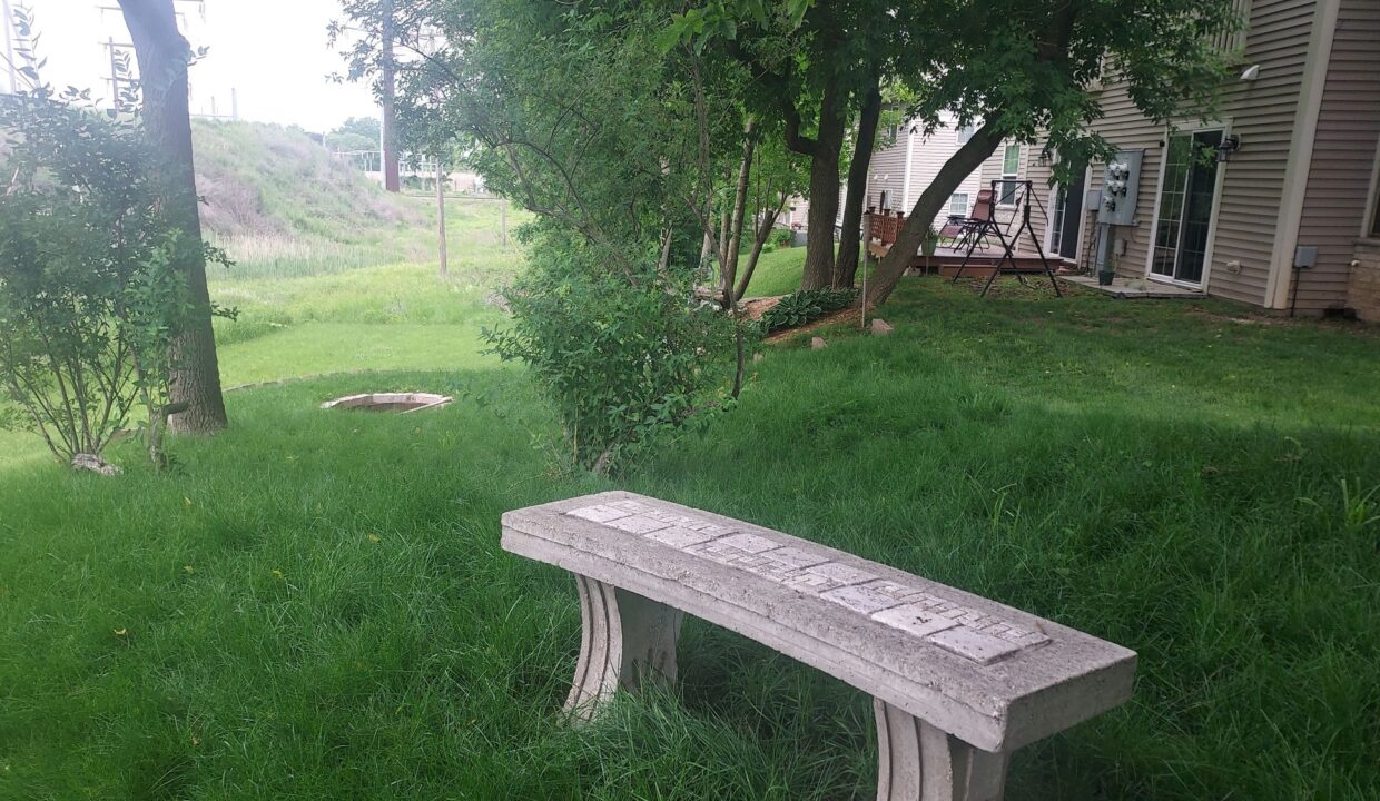 Hidden 44 - Bench and Firepit