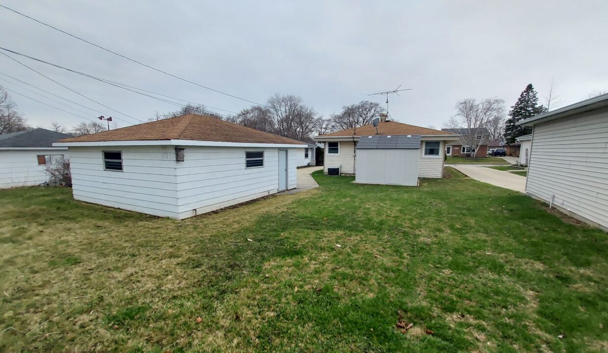 3642 S 95th - Back Yard